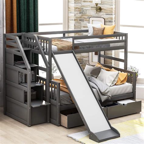 amazon twin bunk beds